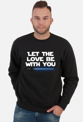 Bluza bez kaptura Love With You - zakupoholik