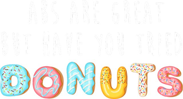 Bluza damska ABS are great but have you tried donuts - czarna