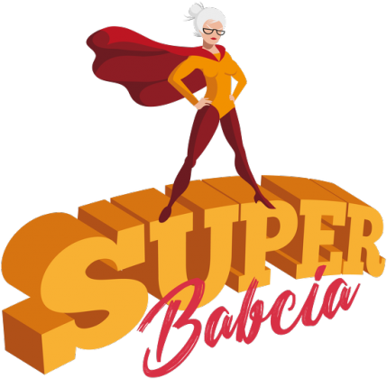 Fartuch kuchenny - Super Babcia (Prezent na Dzień Babci)