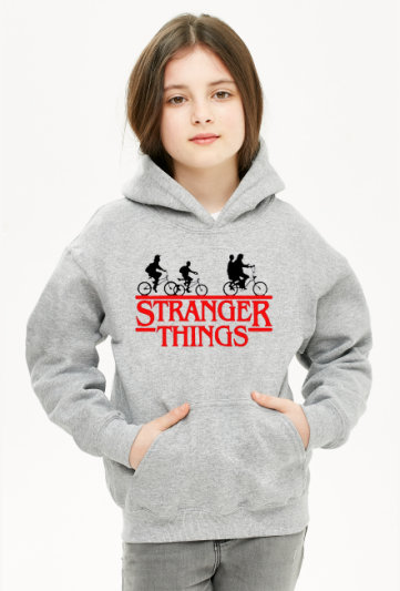 Bluza dziecięca z kapturem - Stranger Things