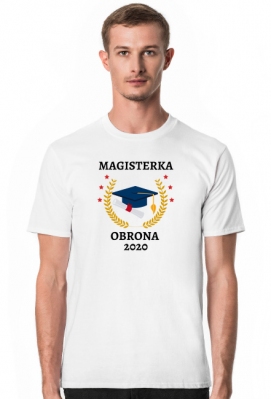 koszulka męska - magisterka - Stamp KJ