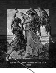Jacob Wrestling with the Angel :: bluza