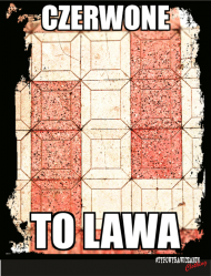 Czerwone to lawa (Damska)