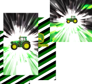 Koszulka dla rolnika - John Deere fullprint 2