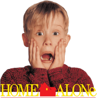 Home Alone - męska bluza z kapturem