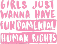 Bluza damska - Girls just wanna have fundalental human rights (Prezent na Dzień Kobiet)