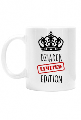Kubek - Dziadek Edycja Limitowana (Prezent na Dzień Dziadka) - Prezenty na Dzień Babci i Dziadka