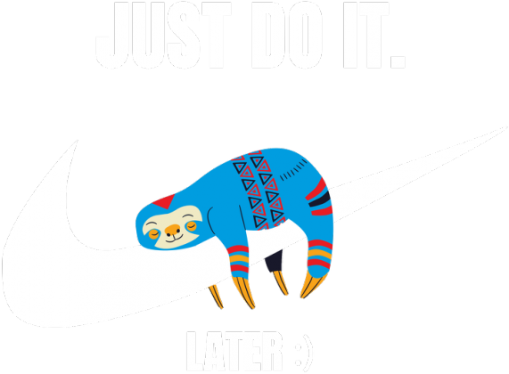 Koszulka Męska - Just Do It Later