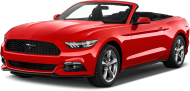 Ford Mustang Cabrio koszulka damska z kabrioletem