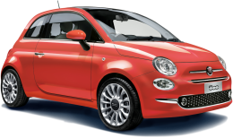 Fiat 500 koszulka damska z Fiatem