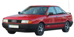 Audi 80 kubek