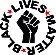 T-shirt Damski Black Lives Matter Fist