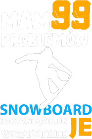 snowboarding. Prezent dla snowboarding. Deska snowboarding