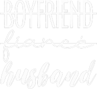 Boyfriend fiance husband - koszulka męska