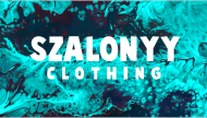 T-Shirt niebieski SZALONYY CLOTHING