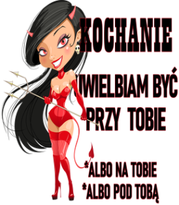 KOCHANIE UWIELBIAM BYĆ PRZY TOBIE
