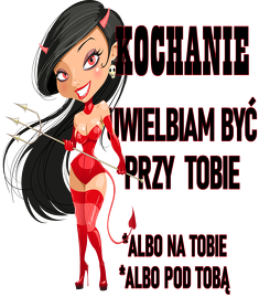 KOCHANIE UWIELBIAM BYĆ PRZY TOBIE