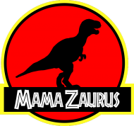 Maseczka mamazaurus