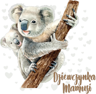 Dziewczynka Mamy koala