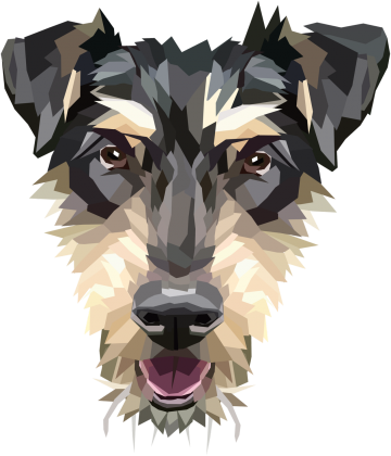Jagdterrier plakat A2 z Twoim psem męska