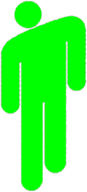 Biilie Eilish logo neon plecak