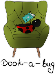 Koszulka dziewczęca "Book-a-bug"