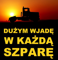 Dużym wjadę w każdą szparę /koszulka