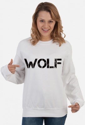 Bluza bez kaptura "WOLF" damska - tomasz. WOLF. klemczak