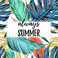 Always Summer - koszulka na wakacje (damska koszulka)