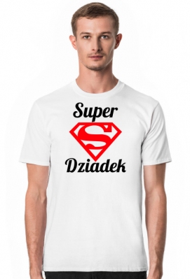 Super Dziadek - prezent na Dzień Dziadka - Spoko - odzież i gadżety z nadrukiem