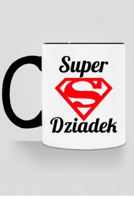 Super Dziadek - kubek na Dzień Dziadka - Spoko - odzież i gadżety z nadrukiem