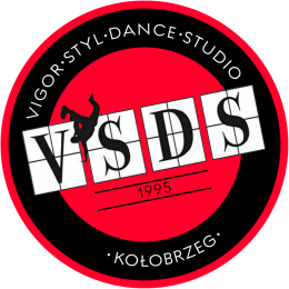 VSDS dziecięca koszulka treningowa czerwone logo