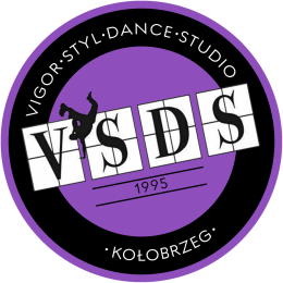 VSDS damska koszulka treningowa filoetowe logo
