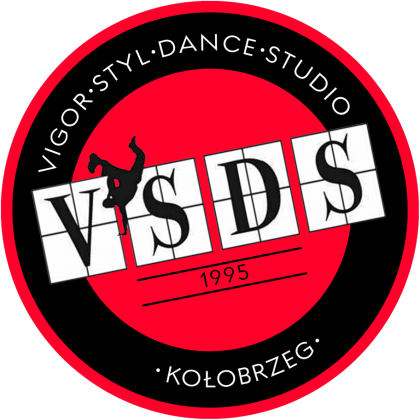 VSDS dziecięca koszulka treningowa czerwone logo