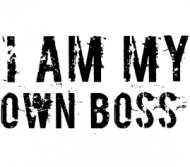 Czapka z daszkiem: I am my own Boss