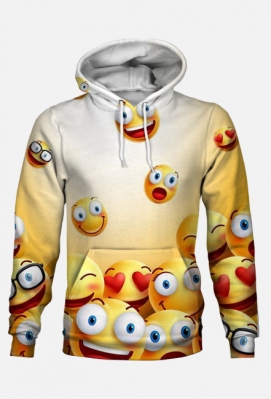 Bluza Emoji - Z nadrukiem modnie