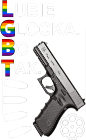 LGBT czarna koszulka