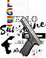 LGBT czarna koszulka K