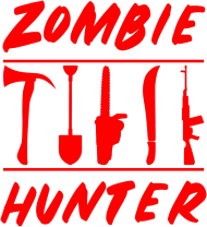 Zombie Hunter - Koszulka Halloween