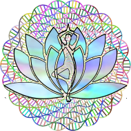 Bluza Damska z Kpaturem Kwiat Lotosu Medytacja DNA