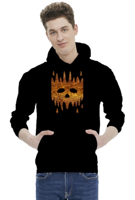 bluza czaszka złoty pył - Faceit