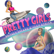 NEW COLLECTION - Pretty Girls Promo Single BY Britney Spears - bluza czarna - unisex