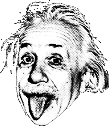 T-shirt z Einsteinem