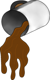 Poduszka kubek kawy