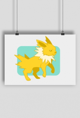 Pokemon Jolteon - Hokkio art