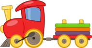 Kubek z kolorowym uchem "Kolorowa lokomotywa"