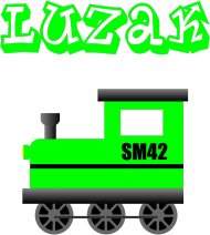 Koszulka męska "Luzak SM42 zielony"
