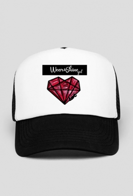 Czapka diamond heart - Wear&Shine