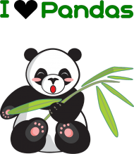 Bluza męska z pandą