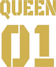 Koszulka Queen 01 Biała Gold